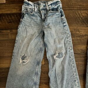 GAP Kids Blue Distressed Jeans